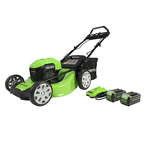 Greenworks best sale mower electric